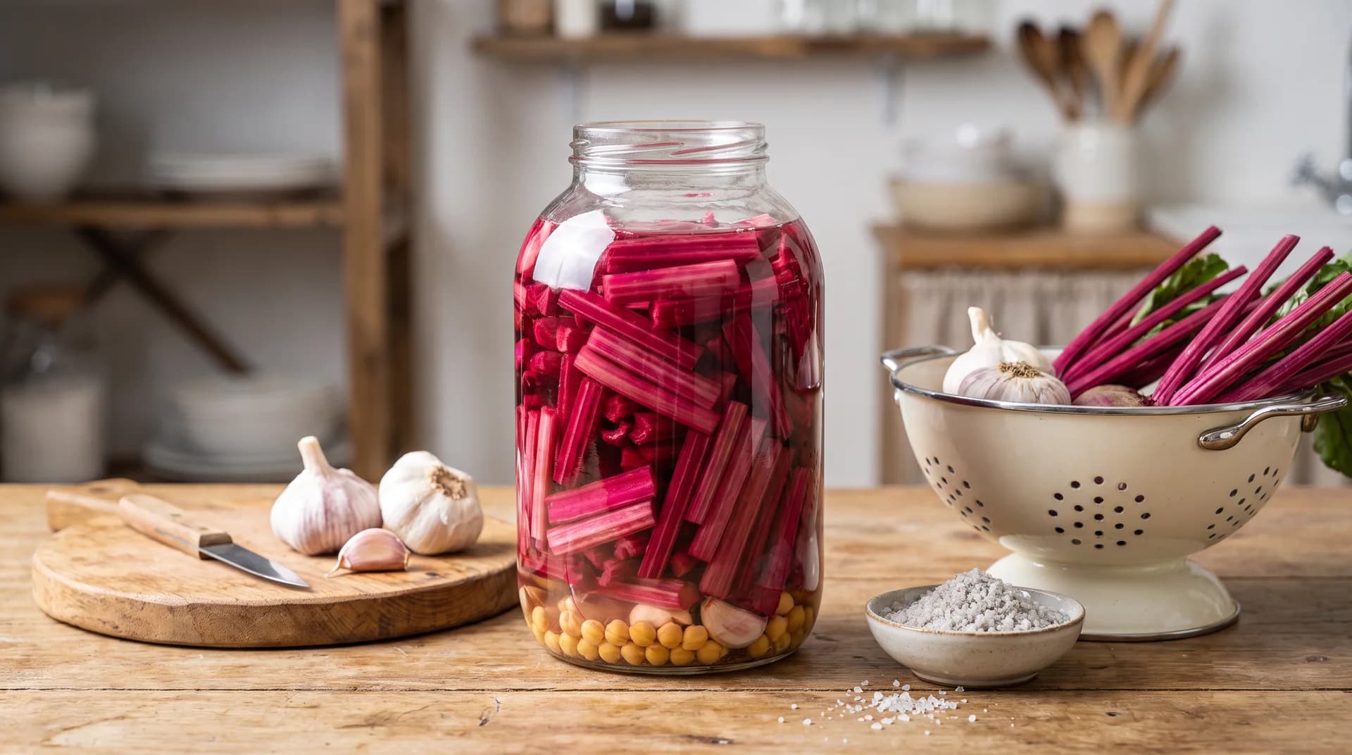 Pezik (Pancar Sapı) Dal Turşusu Nasıl Yapılır?